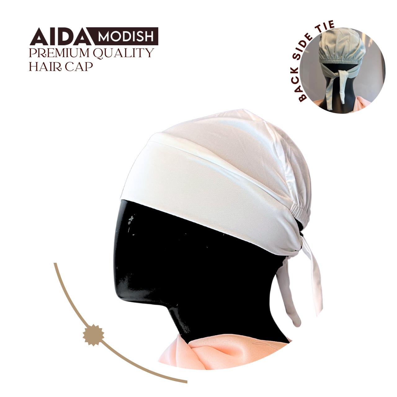 Aida Modish Premium Hair Cap with Secure Back Tie
