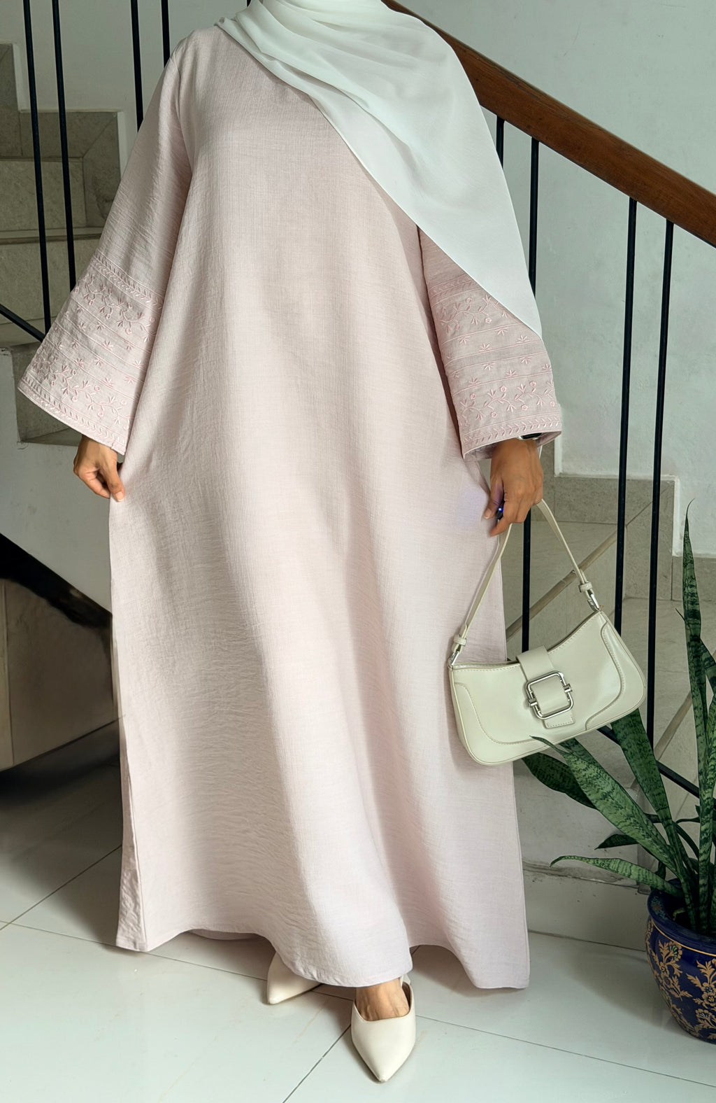 Modest Abaya - Soft Linen