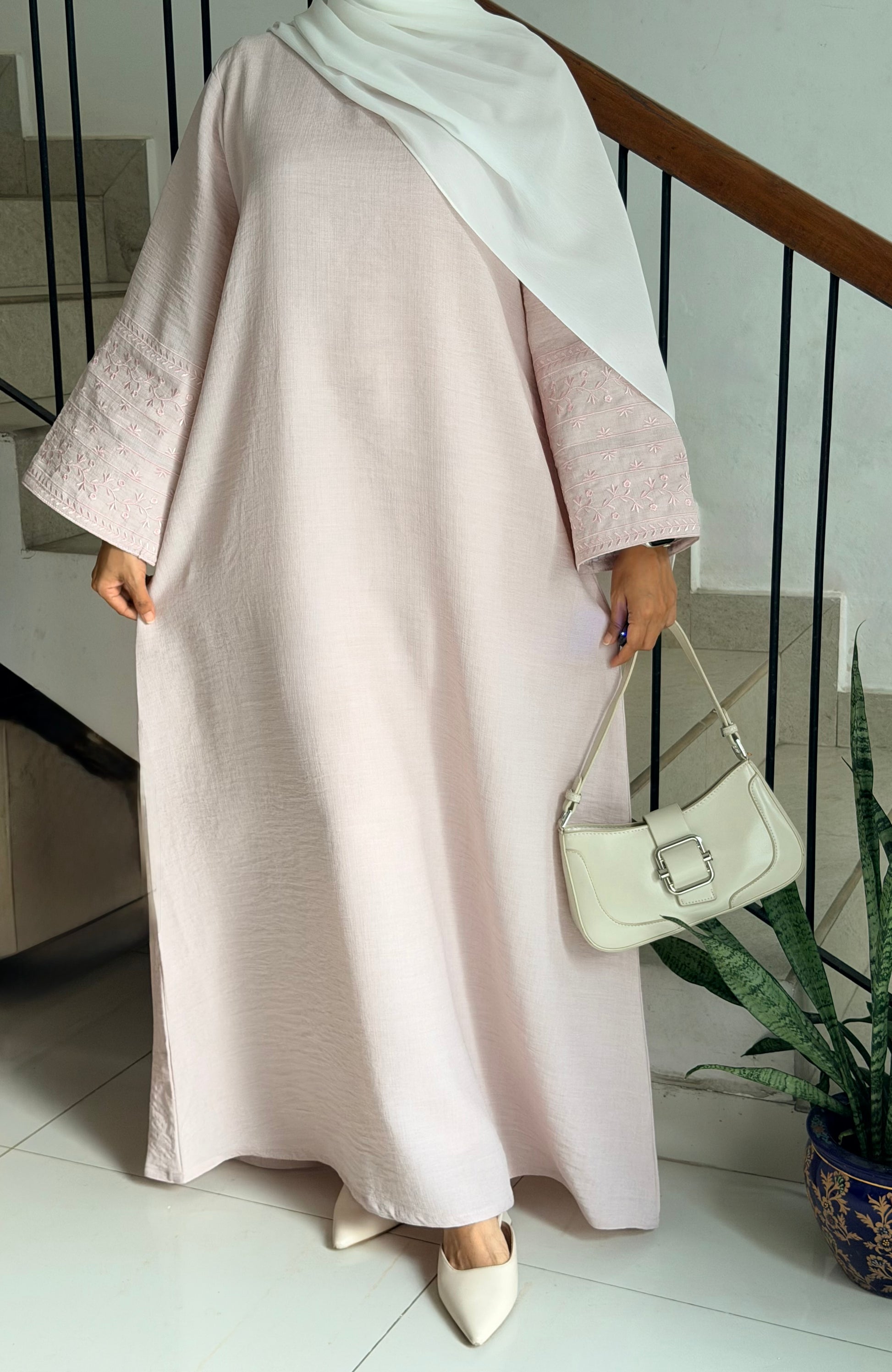 Modest Abaya - Soft Linen