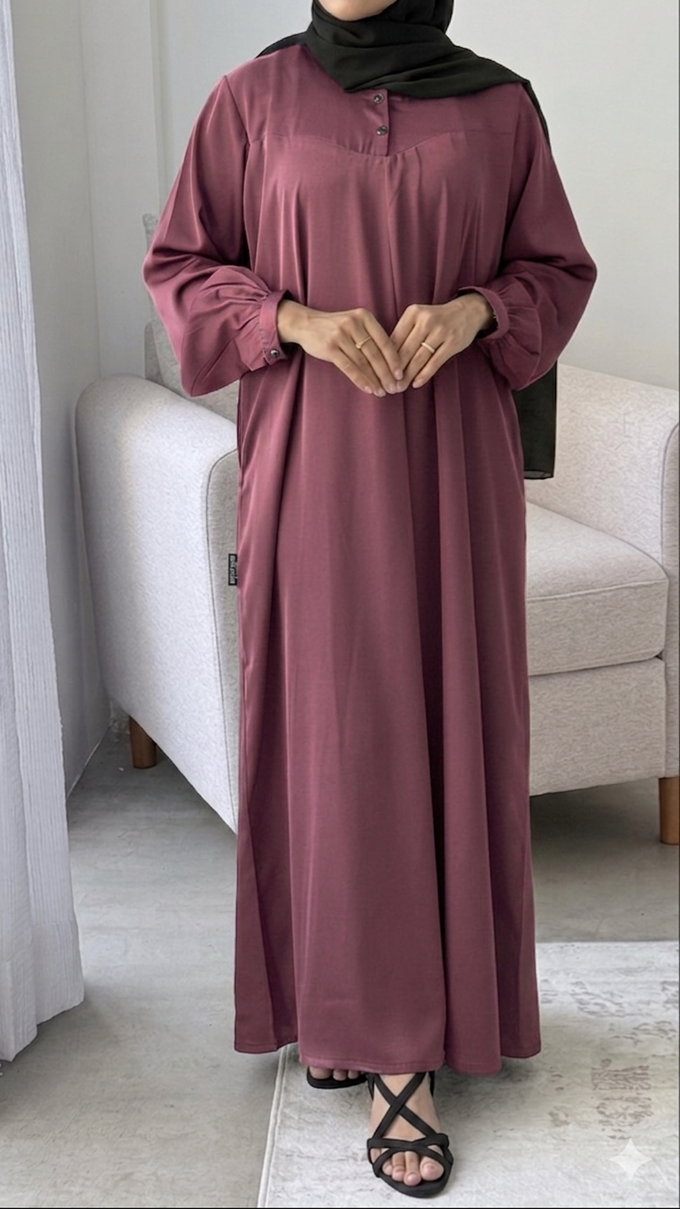 SOLID YORK ABAYA