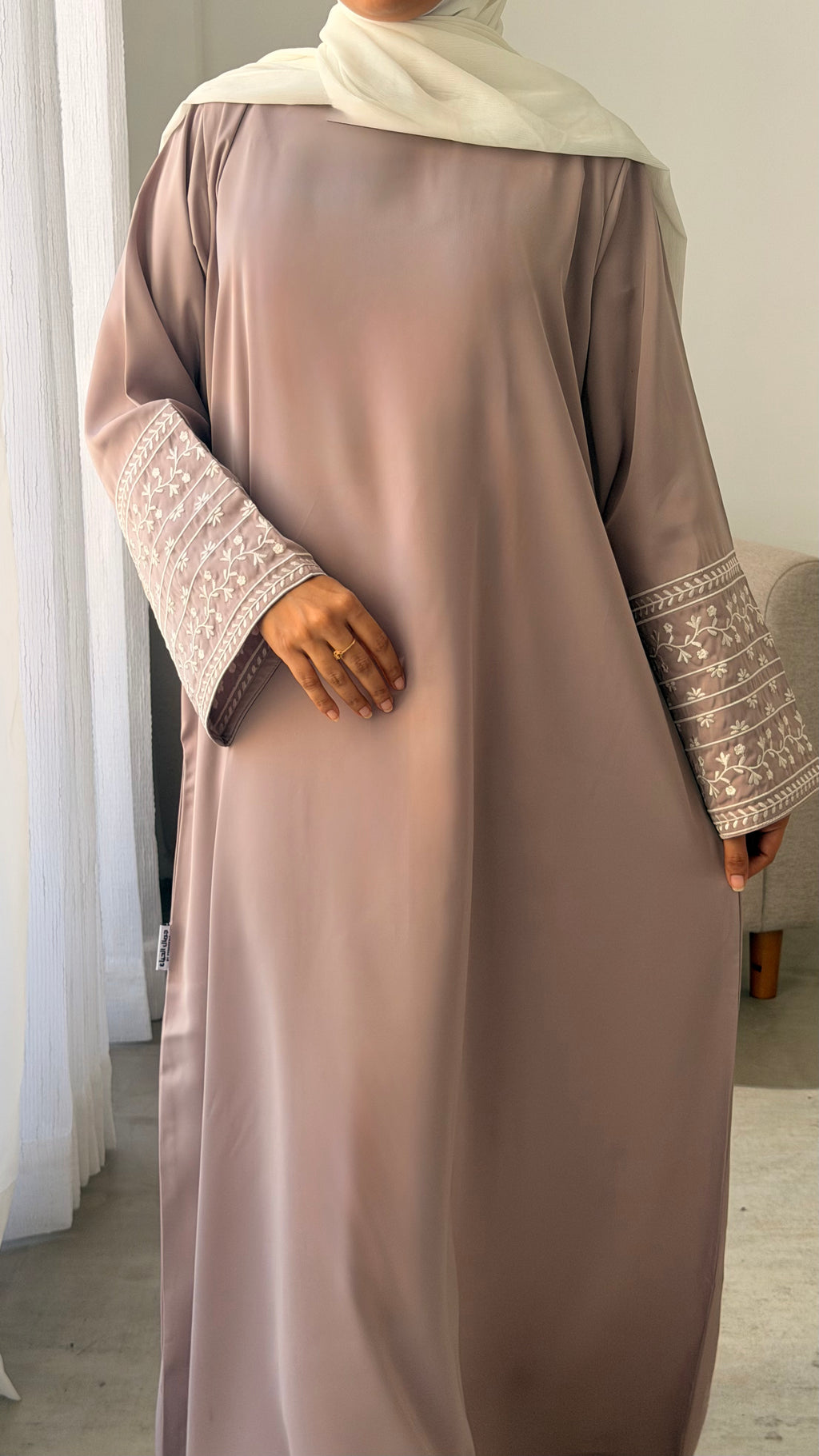 Modest Embroidery Abaya 0001