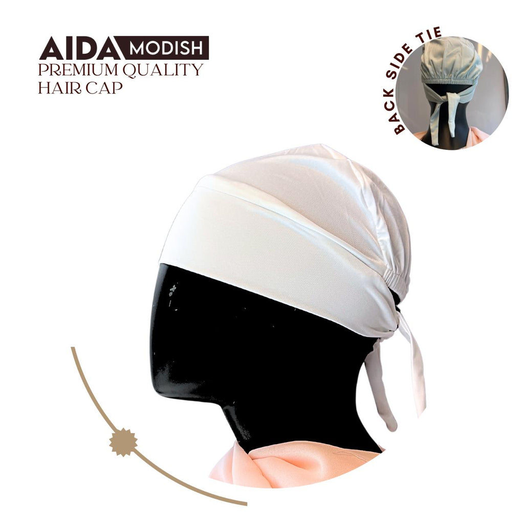 Aida Modish Premium Hair Cap with Secure Back Tie