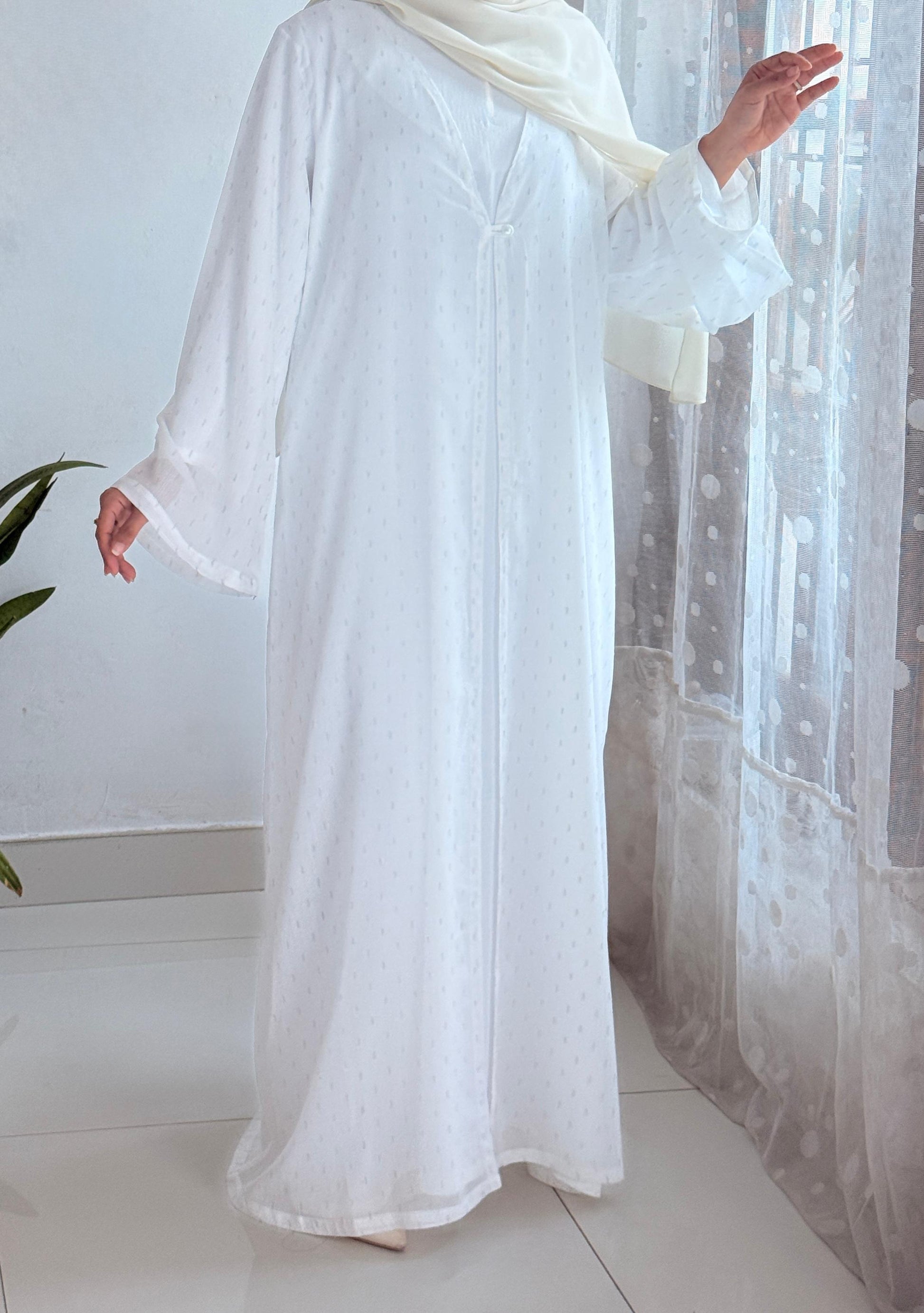 Open Abaya With Inner