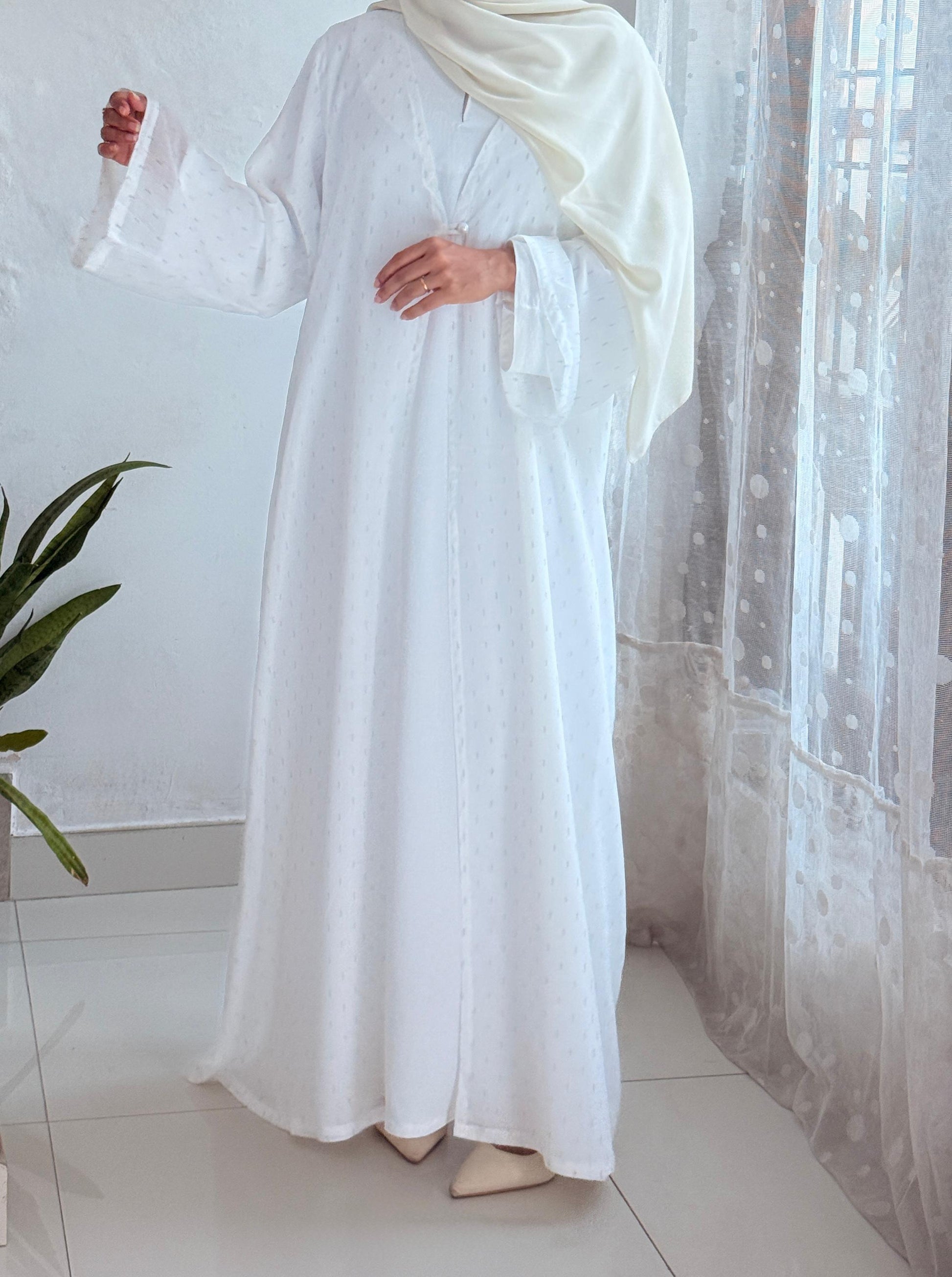 Open Abaya With Inner