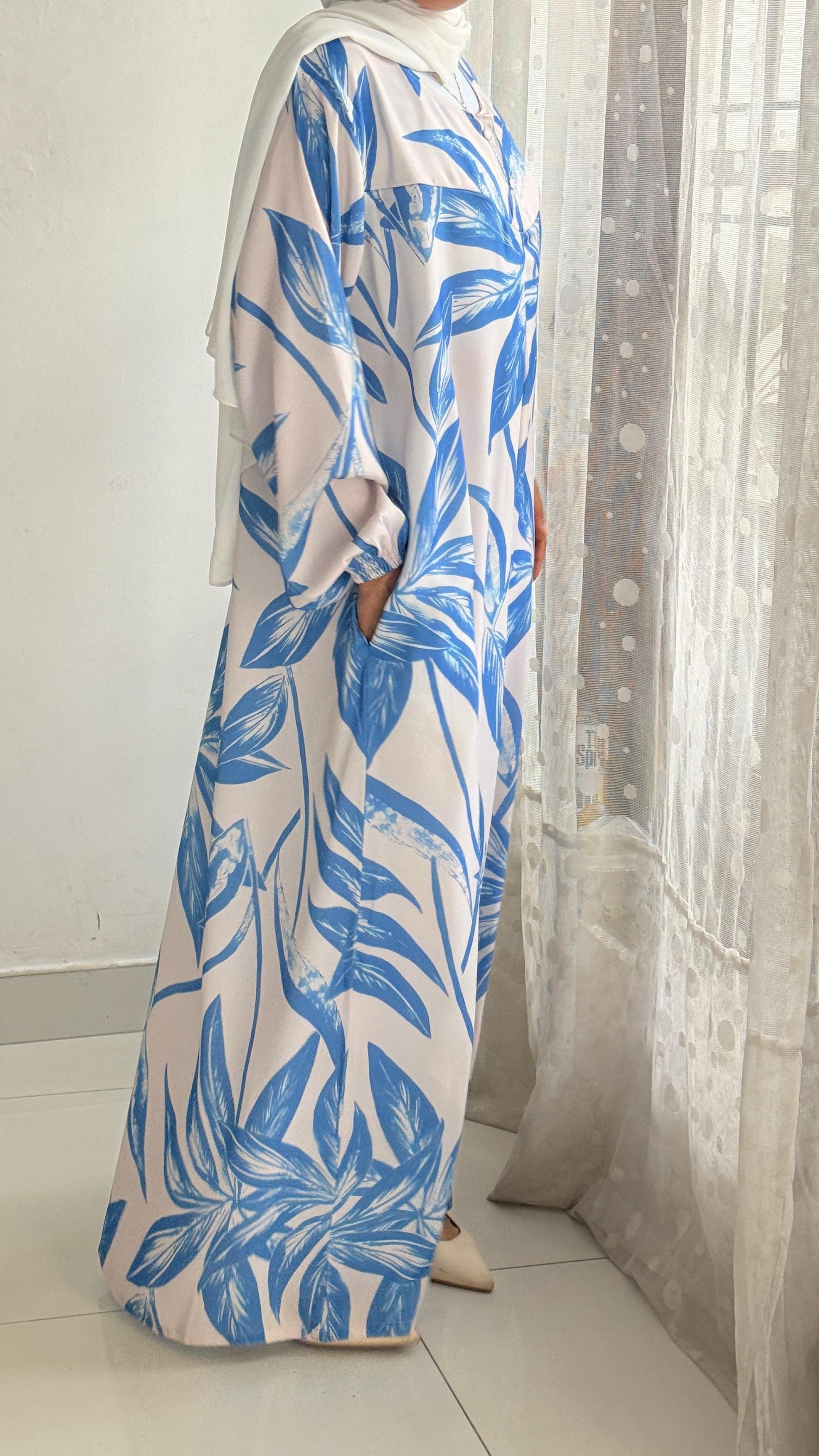 York Printed Abaya