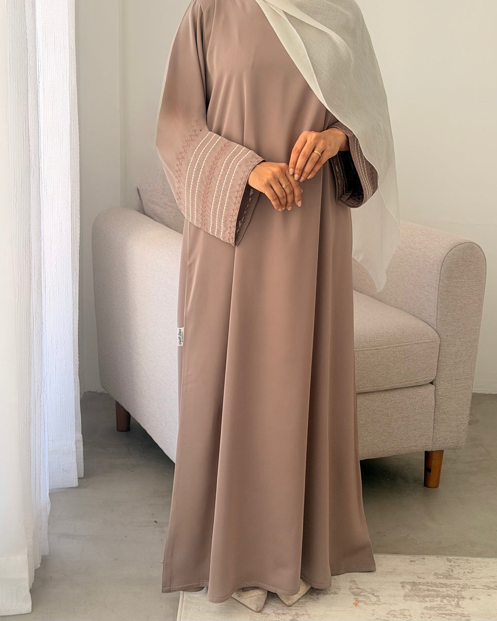Modest Embroidery Abaya