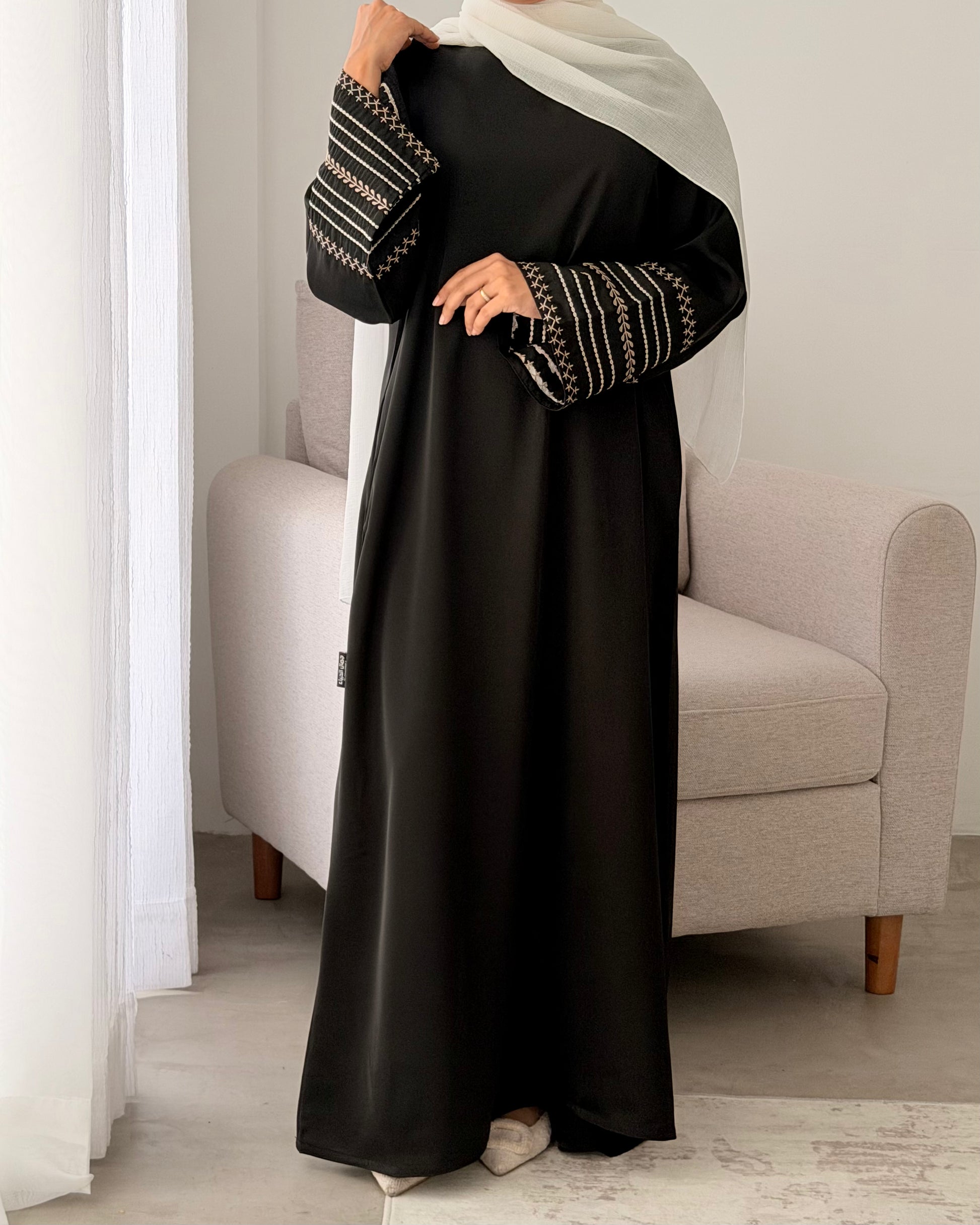 Modest Embroidery Abaya